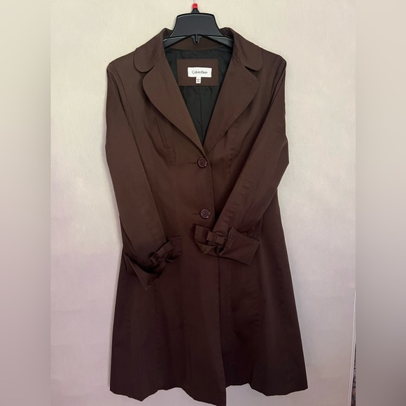 Classic and Elegant CK Trench Coat - Picture 1 of 5